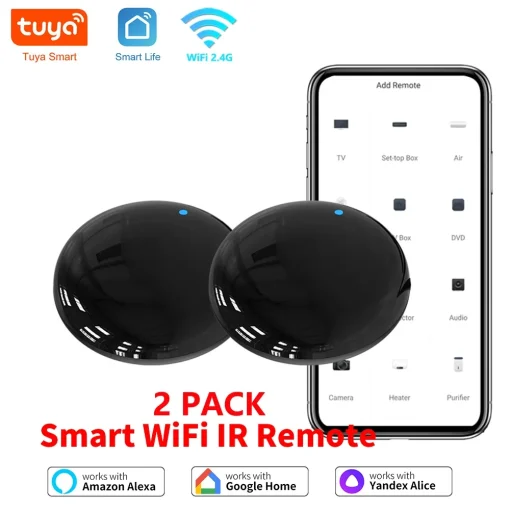 Tuya Wi-Fi mando IR 2PACK