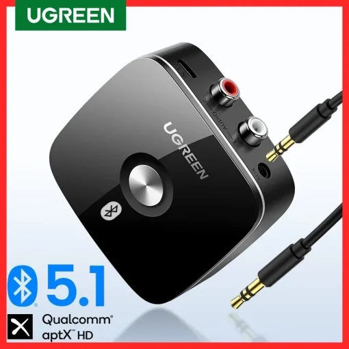 UGREEN Bluetooth RCA Receptor 5.1 aptx HD