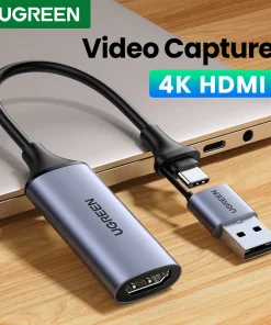 UGREEN Capturadora de vídeo 4K HDMI