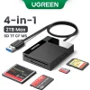 UGREEN Lector de tarjetas 4 en 1