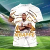 Última Camiseta 3D Impresa Mbappé