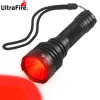 UltraFire C8 Luz Roja Lámpara Táctica Caza