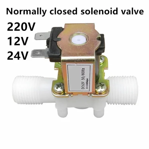 Válvula solenoide normalmente cerrada AC 220V