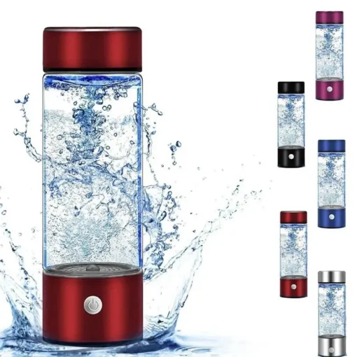 Vaso para agua rica en hidrógeno de 420 ml