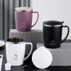 Vaso térmico de 350ml, taza de café de acero inoxidable 304