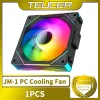 Ventilador Teucer JM-1 PC ARGB Espejo Efecto Luz