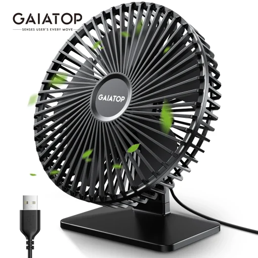 Ventilador de escritorio portátile USB GAIATOP