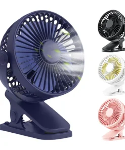 Ventilador de pinza de mano mini portátil