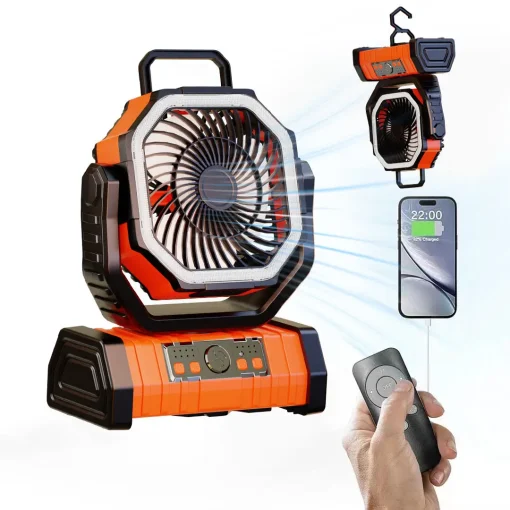 Ventilador recargable 20000 mAh