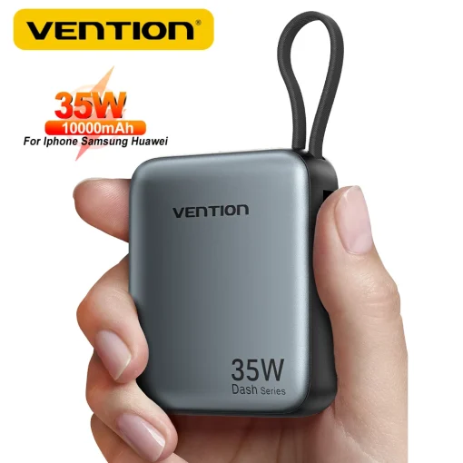 Vention 35W Mini Batería Externa 10000mAh