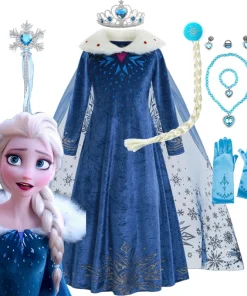 Vestido Elsa Reina del Hielo de Disney