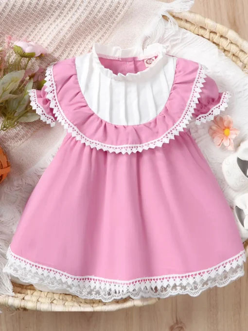 Vestido cómodo y adorable de verano para bebé