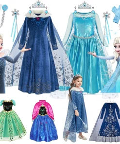 Vestido de Elsa Frozen para bebé