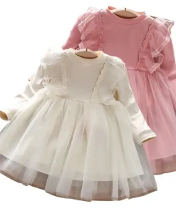 Vestido de tutú de gasa para niñas