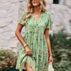 Vestido floral de moda Msfilia