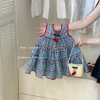 Vestido veraniego de tirantes para niña