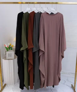 Vestidos Abaya musulmanes holgados y largos para mujer