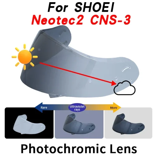 Visera Fotocromática SHOEI Neotec 2 CNS-3