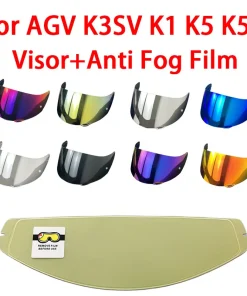 Visera casco moto UV