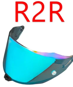 Visera de casco de moto R2R resistente