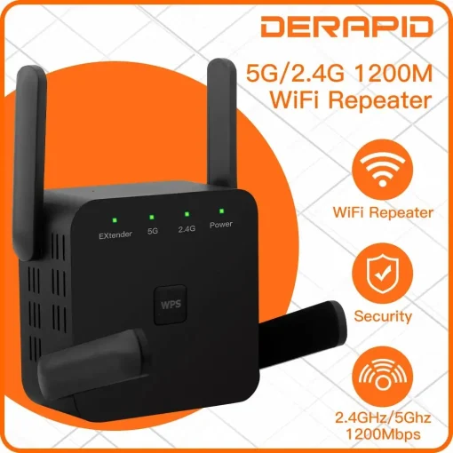 WiFi Repeater 1200Mbps 2.45GHz