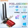 WiFi6E Intel AX210 Bluetooth 5.3 Triple Band