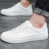 Zapatillas blancas de moda primavera hombre estilo coreano