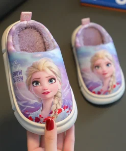 Zapatillas de algodón Disney Elsa para niñas