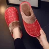 Zapatillas de algodón para invierno, cálidas, suaves y suela