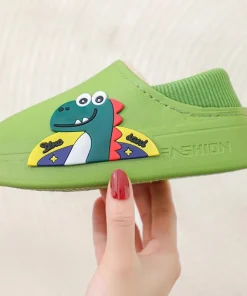 Zapatillas de algodón para niños impermeables