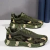 Zapatillas de camuflaje de malla para hombre