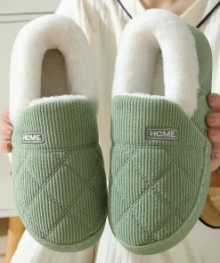 Zapatillas de casa acolchadas para mujer Comwarm