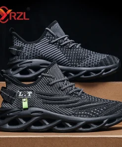 Zapatillas de correr negras para deporte YRZL