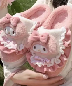 Zapatillas de peluche Sanrio Kawaii