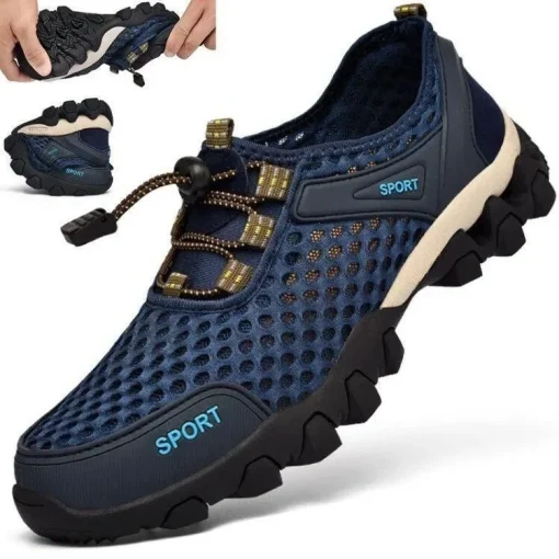 Zapatillas deportivas de verano para hombre, transpirables