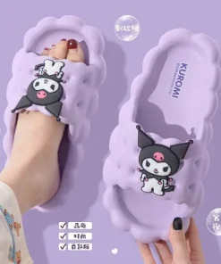 Zapatillas estilo anime Sanrio Hello Kitty Kuromi