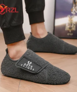 Zapatillas ligeras de algodón de invierno para hombre YRZL