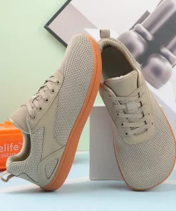 Zapatillas transpirables minimalistas y descalzas para hombre