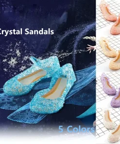 Zapatos Princesa Elsa con cristales para niñas