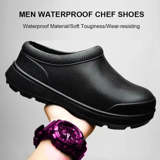 Zapatos de chef anti aceite para mujer