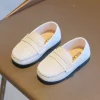 Zapatos de cuero de PU suaves para niños