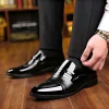 Zapatos de cuero formales de hombre, elegantes y versátiles