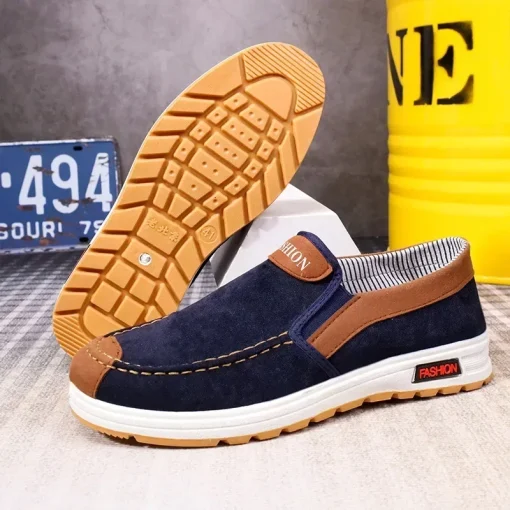 Zapatos para hombre talla grande Mocasines Casuales Cómodos