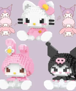 セット de bloques de construcción Sanrio Anime